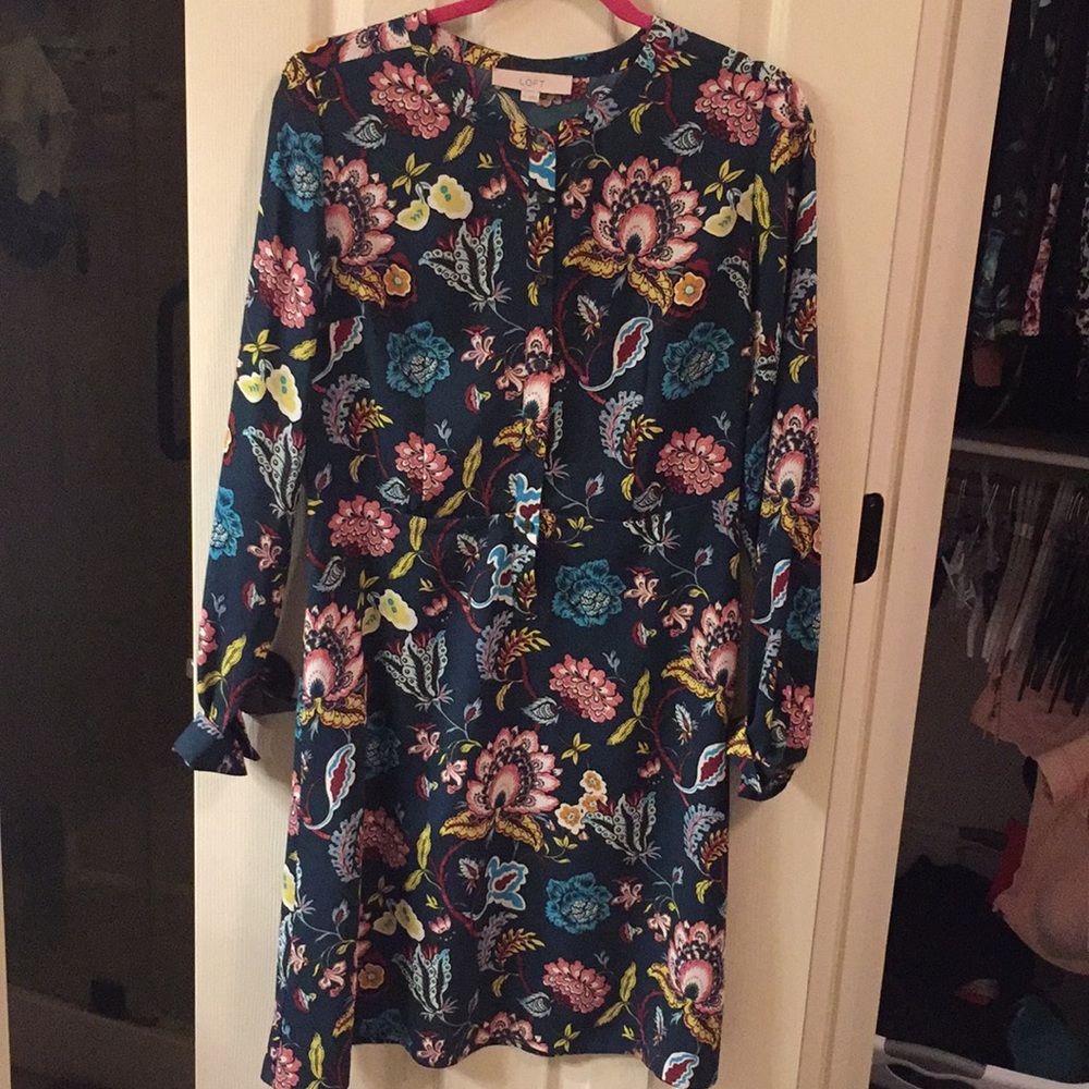 Loft Floral Dress
